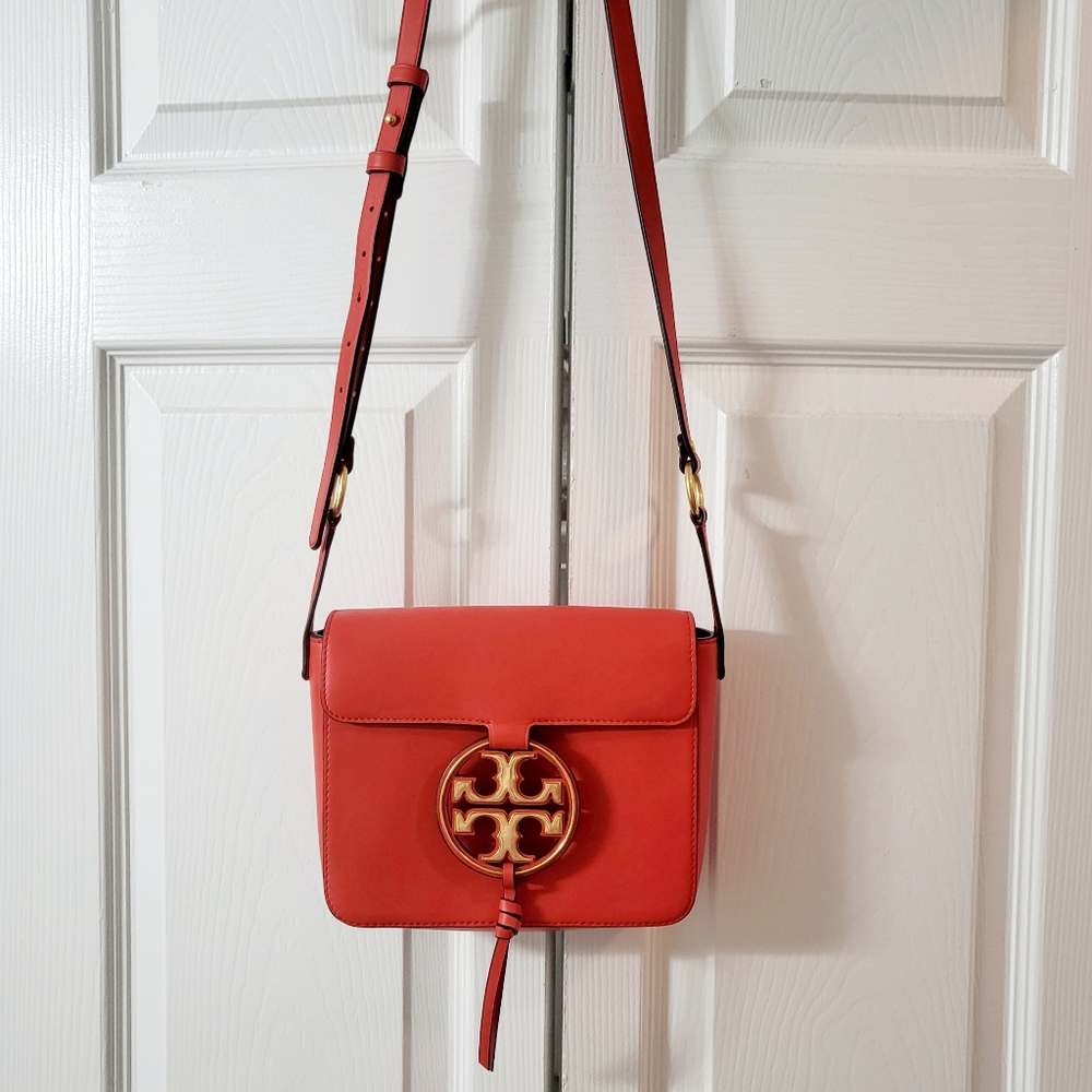 Tory Burch Miller Metal Crossbody Bag in Bright Samba